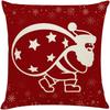 Festive Christmas Pillowcases: Reindeer, Tree, Ornaments & Santa Designs sofas, bedroom pillow covers, holiday gifts