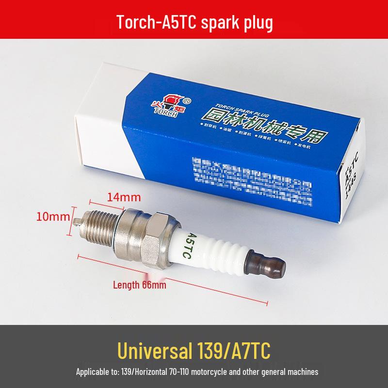 Bujii și duze 168F/190F pentru motoare de drujbă, generator și mașină de tuns iarba