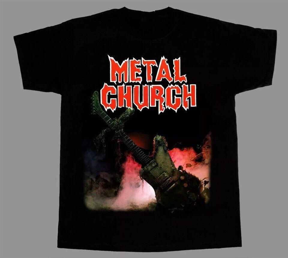 New  METAL CHURCH Short Sleeve Men All Size TShirt  LL175 Unisex T-Shirt L