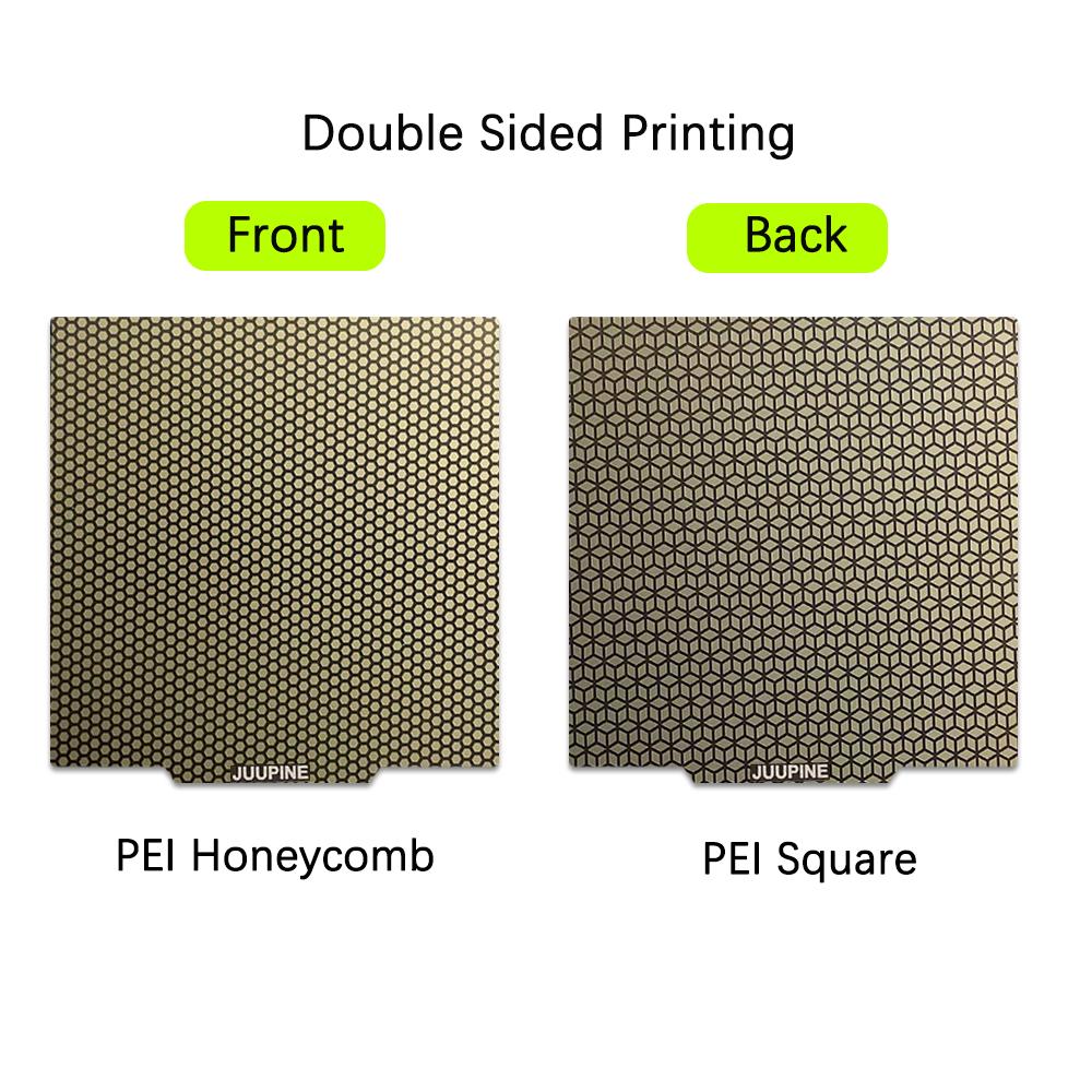 Voron 2.4 Build Plate 350x350 PEI Sheet 350mm Pei Magnetic Smooth/Textured PET Double Sided For 3D Printer Voron 2.4 Bed