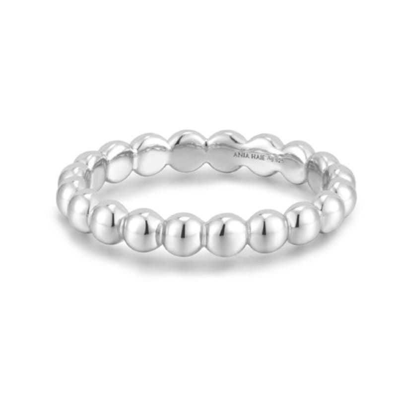ANIA HAIE Round Dome Band 925 Silver Ring R059-03H
