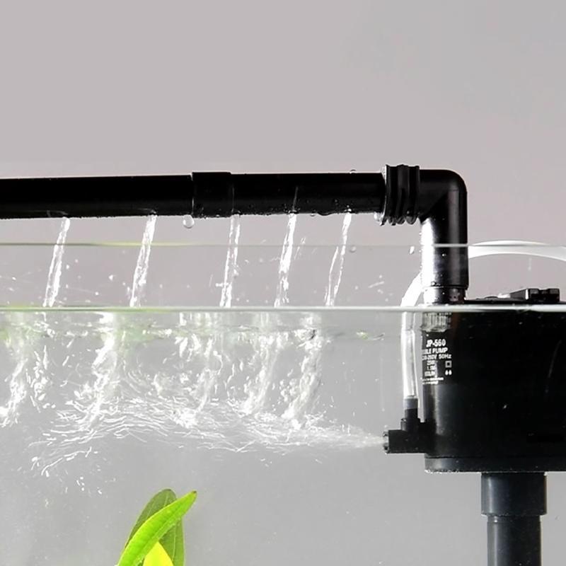 Aquarienfilter mit Wasserreinigung Aquarienpumpe Biochemischer Filter Geräuscharm Interner Filter zur Sauerstoffanreicherung