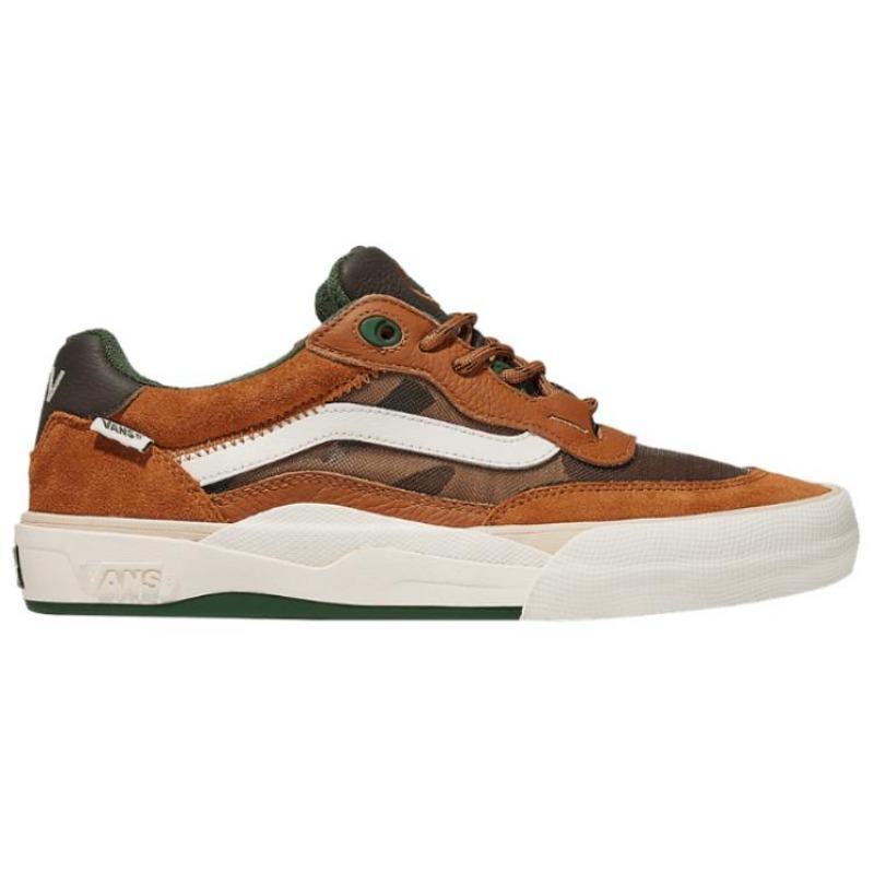 Vans Skate Wayvee men's comfortable versatile thinsole low-top skate shoes brown VN0A2Z3RRRS