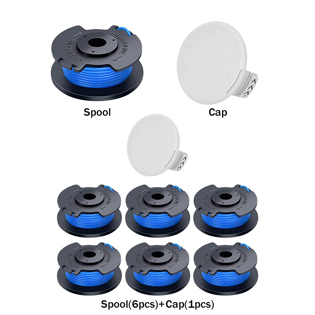 Multifunctional String Trimmer Spool Kits Professional Weed Wacker String Replacement Wear-resistant for Ryobi AC14RL3A/AC14HCA