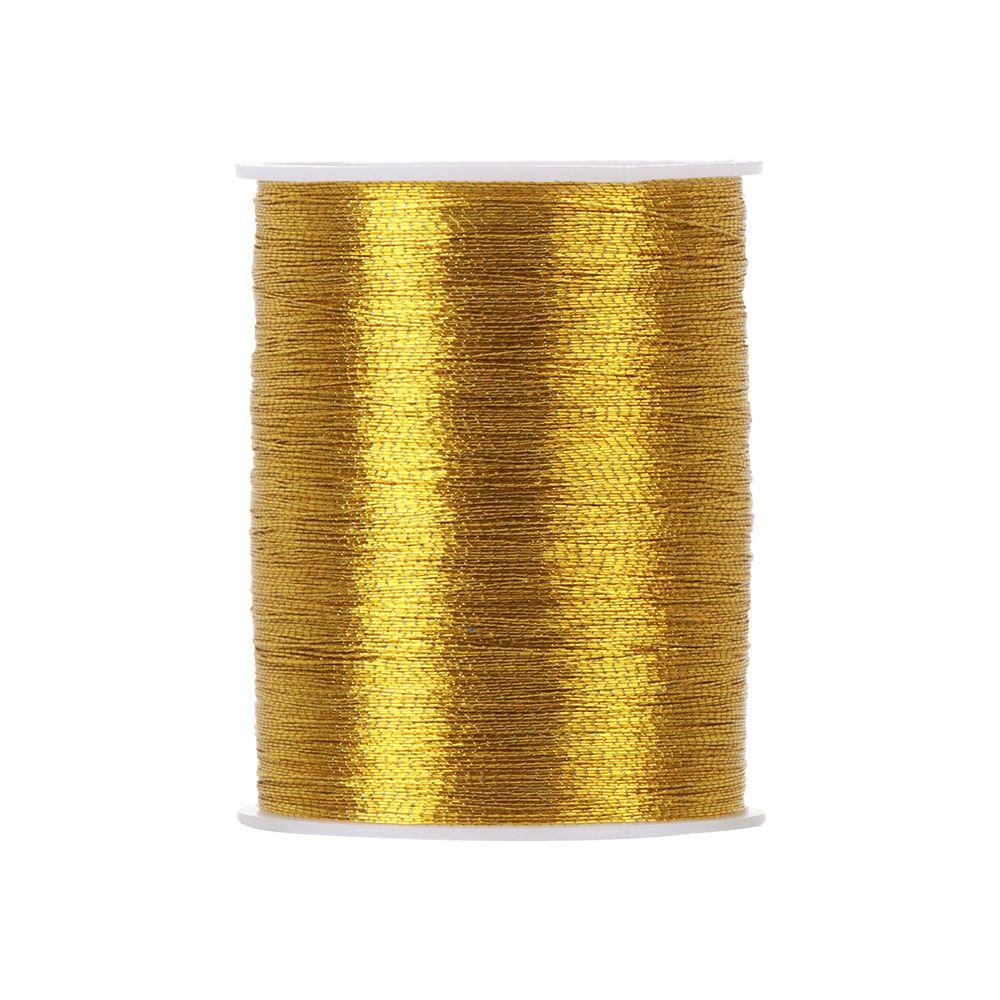 100 metres Hand Handmade Crafts Embroidery Thread Sewing Machine gold wire Cross Stitch