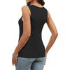 Womens Ribbed Tank Tops 2024 Summer V Neck Slim Fitted Tops Casual Basic Knit Sleeveless Shirts