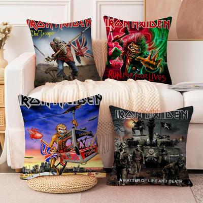Band I-Iron C-Cool M-Maiden Pillow Cover Sofa Cushion Cover Home Room Decoration Children Gift