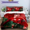 CRF 7 3pcs Bedding Set Duvet Cover Closure Includes 1 Duvet Cover & 2 Pillowcases for All Seasons Bedroom Home Dorm Decor
