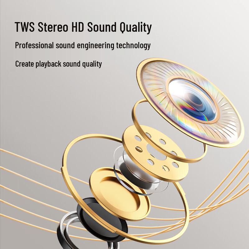 HP HD1 True Wireless Bluetooth 5.3 Earbuds