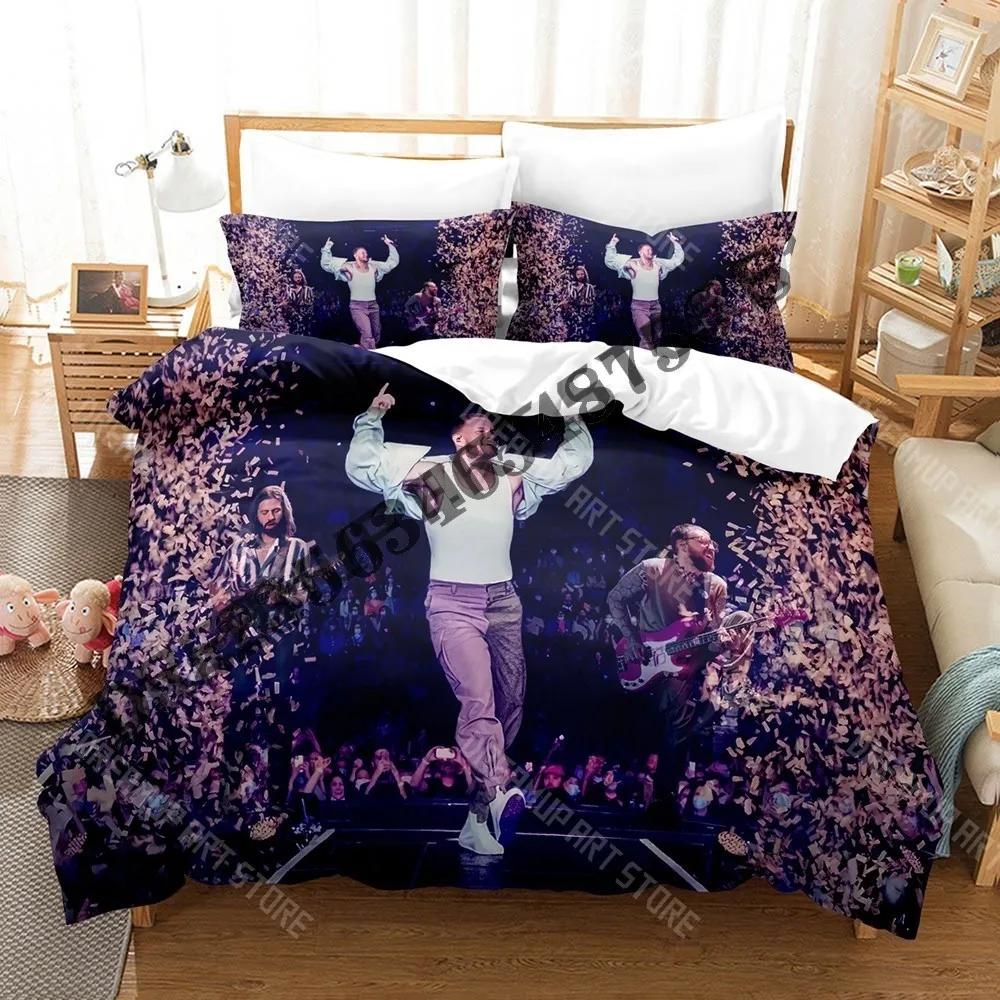 3D Print Imagine Dragons Loom Tour Bedding Set Single Twin Full Queen King Size Bed Set Adult Kid Bedroom Duvetcover Sets