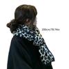 Elegant Leopard Print Long Neckerchief Casual Wear Scarf Hiphop Scarves for Casual Wear