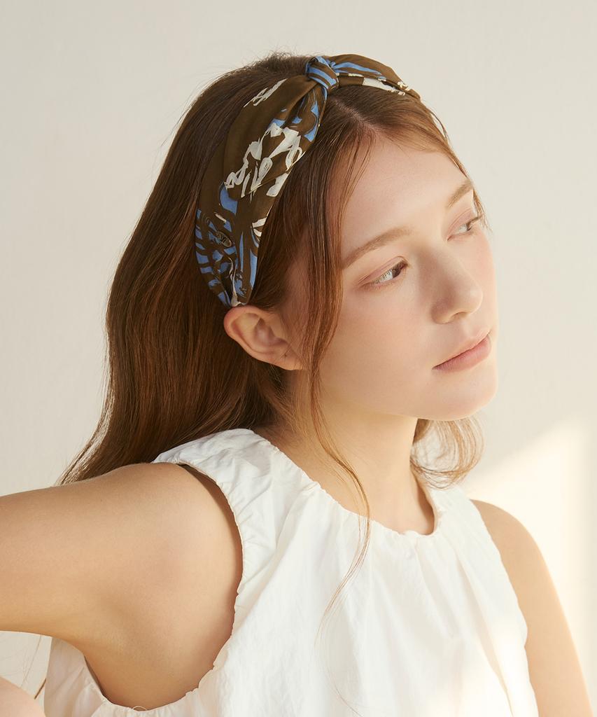 White Sands Floral Bandana Hairband Lagoa (4 Colors)