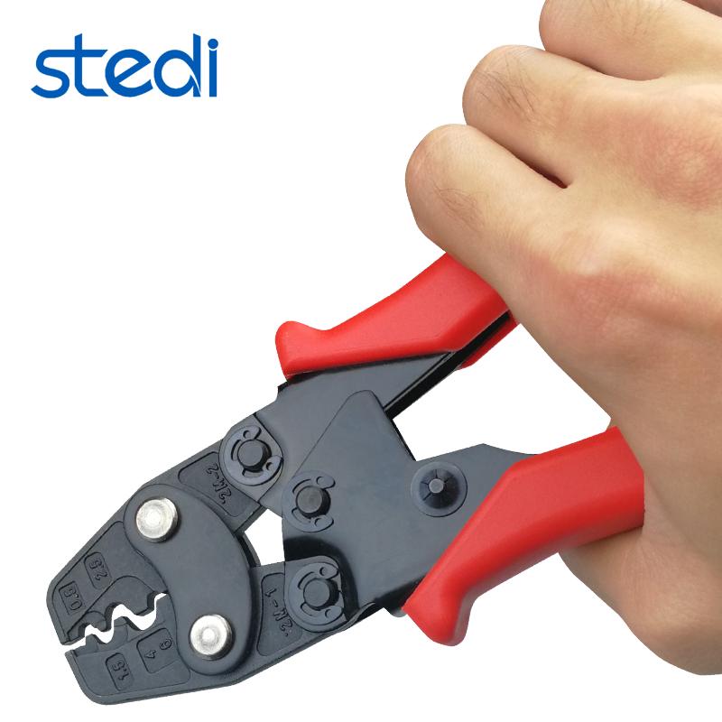 Sitelai Cold Press Multifunctional Crimping Pliers for Copper Wire Terminals, Electrician's Tool with Jaw and Wire Crimping Features