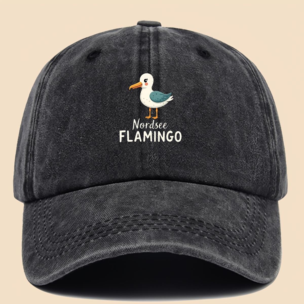 Cartoon Print Design Baseball Cap Fashionable Personality Versatile Outdoor Fishing Hat