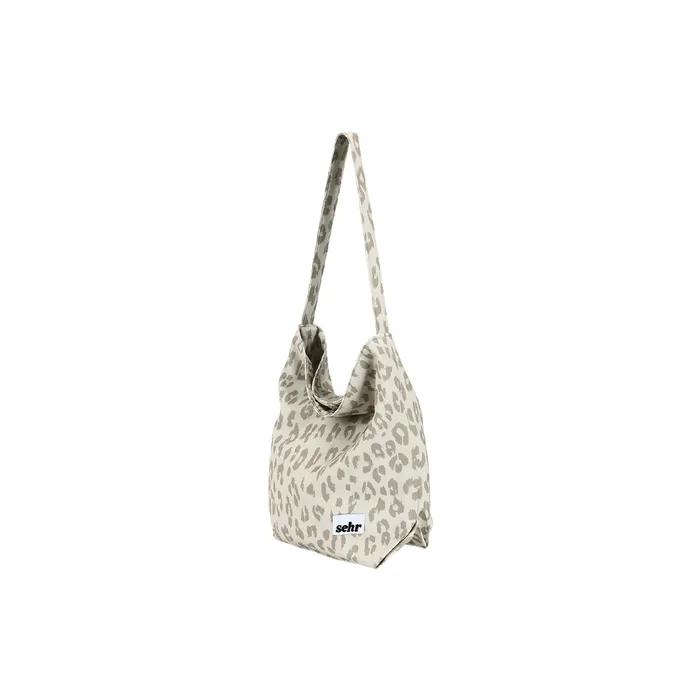 Leopard Bucket Bag (Light Beige)