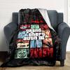 1pc dragon guitarThemed Blanket Soft Flannel All Season Cozy Throw with Bold Graphic Print, Travel, or Holiday Gift for Family & Friends