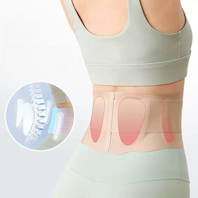 Cinto de Suporte para Cintura Fina para Alívio da Dor Lombar Respirável Cinto Lombar Suporte para Ciática Escoliose Hérnia de Disco Unissex