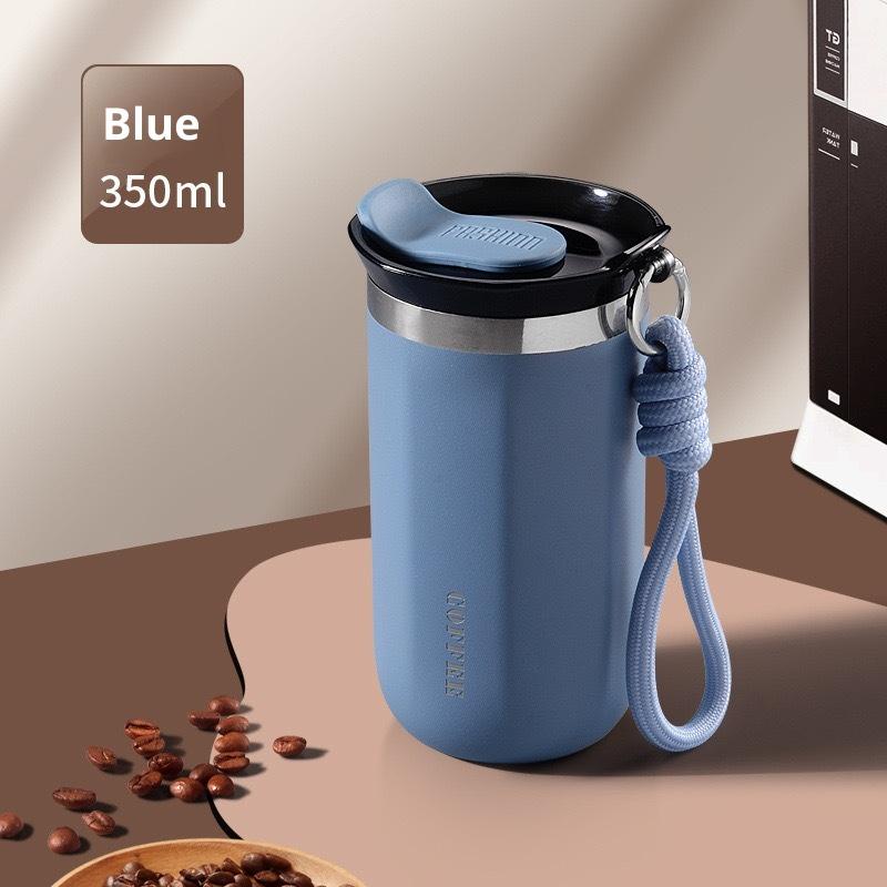 350/500Ml Stainless Steel Coffee Mug Insulated Water Cup Portable Double Wall Vacuum Flask Leak-Proof With Lid Travel Coffee Cup