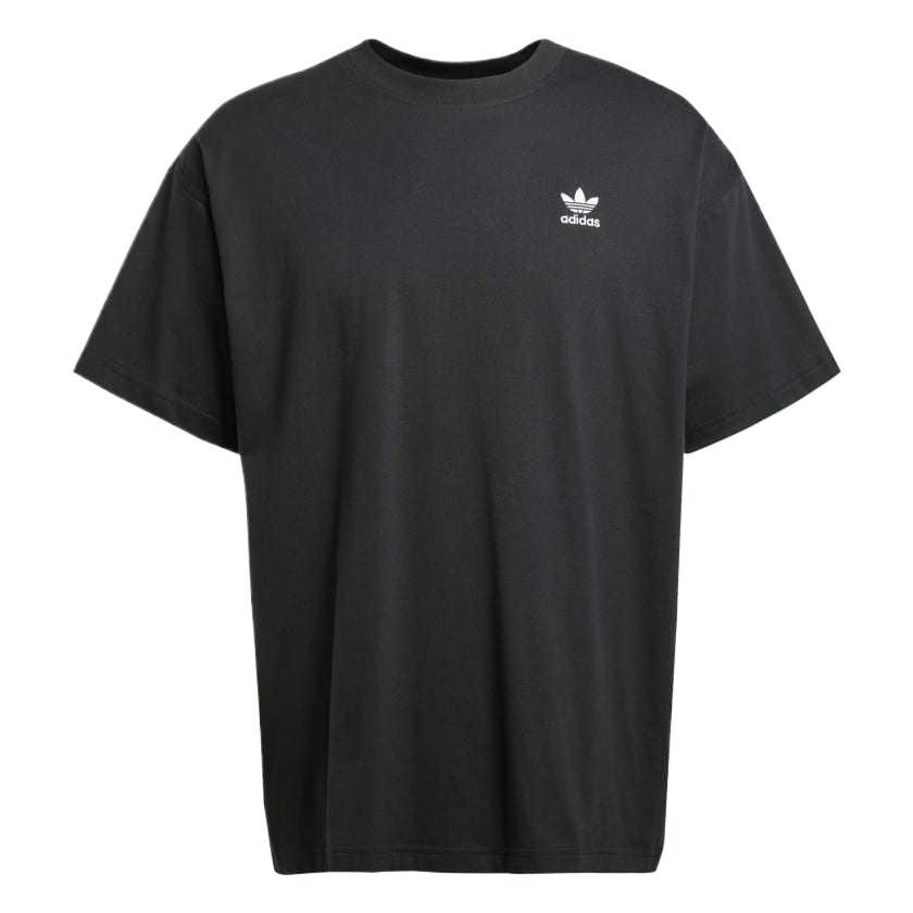 adidas Camiseta Trifolio Essentials Oversized Asia Sizing Black White Men s JD0349 M