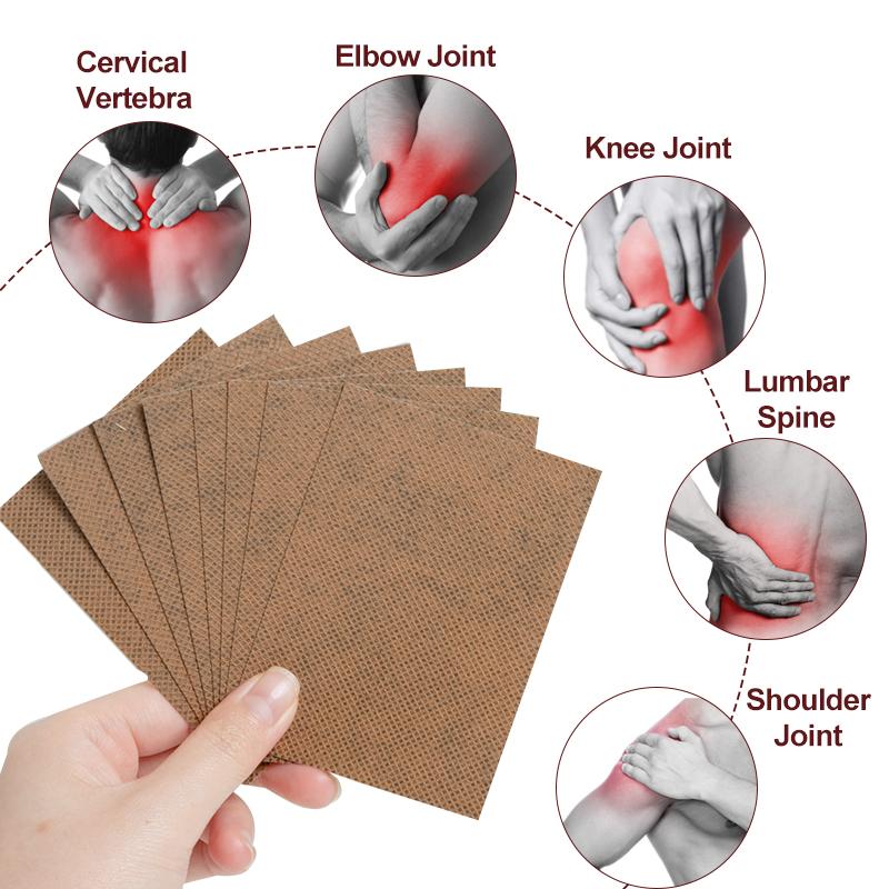Mensola in Gesso Cinese-riscaldamento Muscolo Schiena Collo Sollievo dal Dolore Patch Cura della Salute