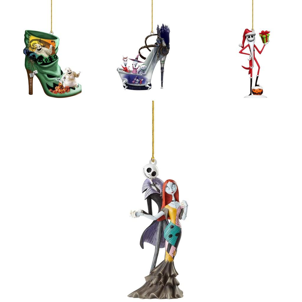 Tim Burton Nightmare Before Christmas Acrylic Jack Skellington Ornament Decoration For Car