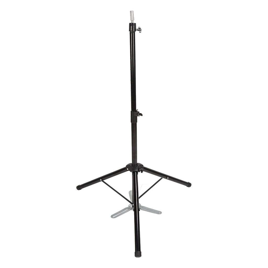 Wig Stand Tripod Reinforced Adjustable Heavy Duty Manikin Head Tripod with Foot Panel