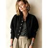 Womens Short Suede Baseball Jacket Loose Fit Casual Outerwear Winter 2026
