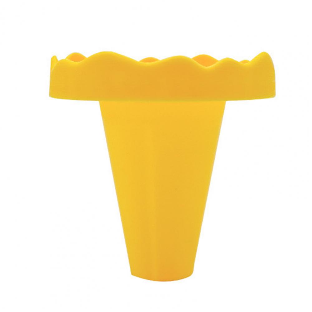 Mess-free Popsicle Holder Portable Ice Cream Cone Popsicle Holder Stand for Kids Drip-free Display Rack for Summer Days Birthday жёлтый