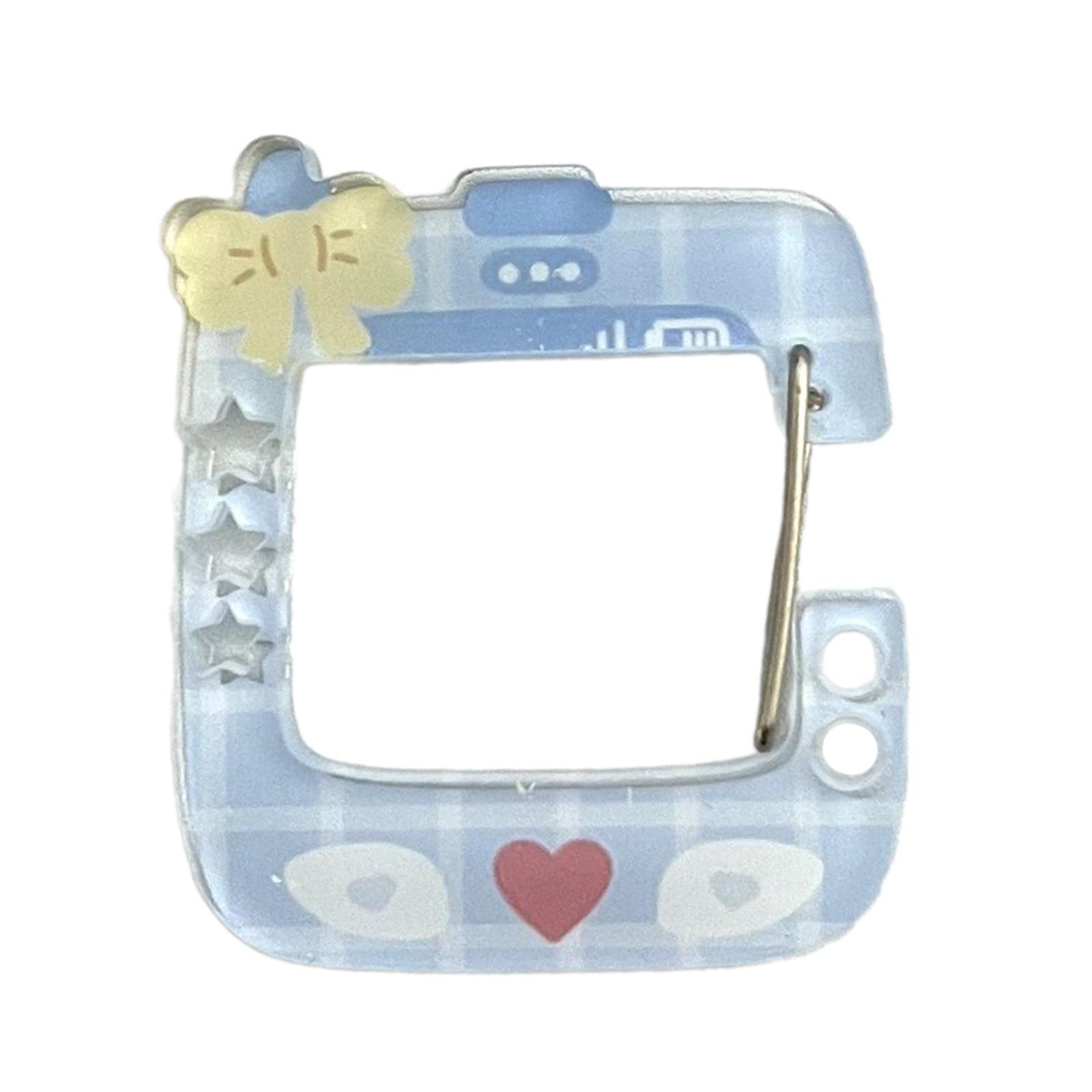 

Легкий акриловый карабин-брелок, подвеска для рюкзака, украшение для блокнота, уникальный подарок для студентов, офисных работников 7