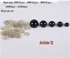 DIY Cross-Stitch Plush Doll Accessories: Eyes, Noses & More