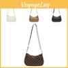 Trendy Retro Chic Pu Shoulder Bag For Women 2024 Summer Checkered Floral Pattern