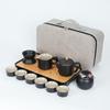 Ceramic Teapot Kung Fu Tea Set 2024 New Home Living Room Tea Office Guest Feeling Light Luxury
