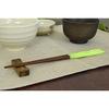 Aoba Chopsticks Natural Wood Amadama Twisted Light Green 23cm