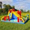 Children's Inflatable Toys Bounce Castle Indoor Outdoor Water Spray Football Bounce Bed Holiday Inflatable Slide Toys for Kids
