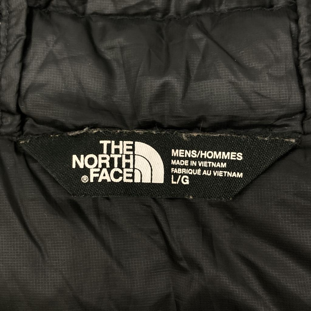 The North Face ND51504Z Black Hooded Down Jacket Jacket L blackUsed