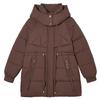 Women's Winter Jackets Hooded Casual Thick Parka Female Long Sleeve Warm Coat
