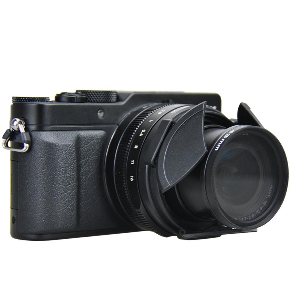 ALC LX100 Auto Lens Caps Self-Retaining Automatic Lens Protector for DMW LFAC1 Camera Essential Lens Cover