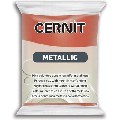 Polymer Clay - Opaque - To Bake - Modeling Clay - Copper - 56g Block - Cernit - Metallic