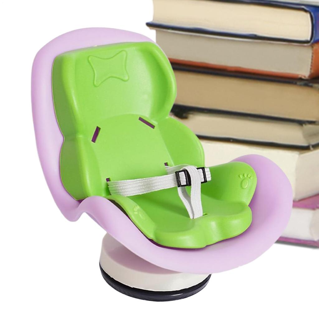 Plüsch Kindersitz, Auto Puppe, Auto Lüftungsschlitz Clip Puppensitz, Puppen Autositz -