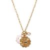 12 Constellations Pendant Necklace Faux Opal Moon Charm Necklace Constellation Symbol Jewelry Birthday Gift