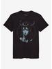 Magnolia Park Vampire Girl Graphic Tee – Premium Black Cotton Streetwear