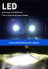 7-inch 60W 4-LED Angel Eye Headlights for Harley Wrangler & Off-road Motorcycles