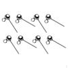 8x Sterling Zilver 3mm Bal Oorbellen Stud Bevestiging Pin DIY Sieraden
