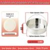 ZISIZ 304 Stainless Steel Rice Cooker Steamer Basket