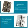 8 pcs Antique Bronze Hinges Vintage Butt Hinges Folding Cabinet Gate Closet Door Hinge