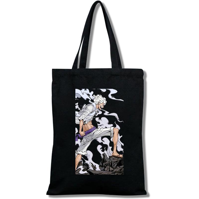 One Piece Nika Form Printed Canvas Bag