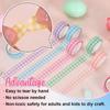 12 Stück Oster Karo Washi Tape Set, Helle Farbe Karo Dekoratives Geschenkband, Tagebuch DIY Bastelband
