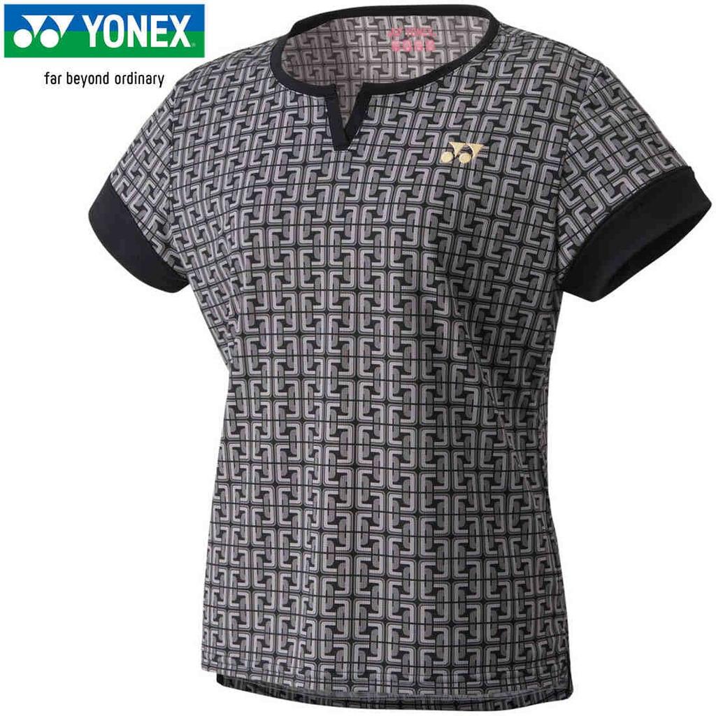 Short Sleeve Shirt Game Shirt Black M [YONEX] Women's (007)