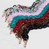 120cm Anti-Lost Colorful Acrylic Phone Chains for Women Portable Rope Neck Strap Cell Phone Chain Accessories Gifts Outdoor