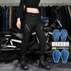VOLERO Motorcycle Four-season Drop Resistance Riding Pants Waterproof Windproof Breathable High-waist Female Knight